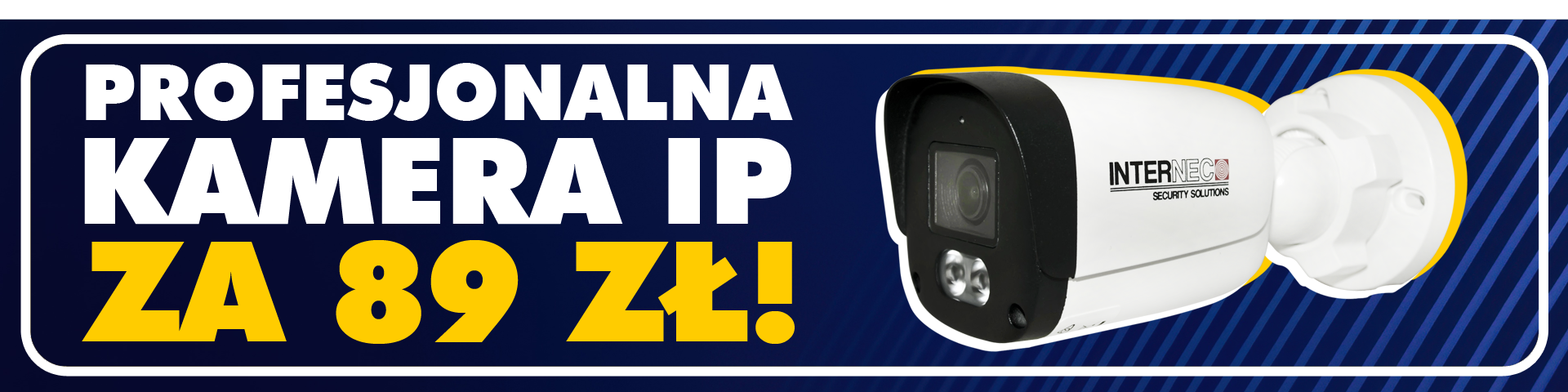 Profesjonalna kamera IP za 89 zł brutto