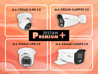 Zestaw PREMIUM PLUS, 4 kamery i6.6 (C55440, C82440, C54543, C86660)